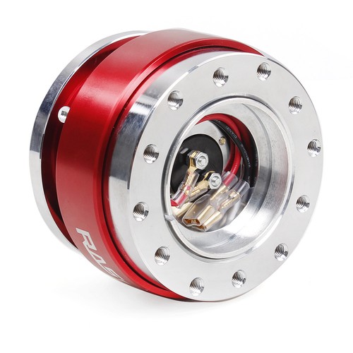 13" Steering Wheel Quick Release Hub Adapter For Eclipse Lancer Galant Impreza - Imagen 12 de 12