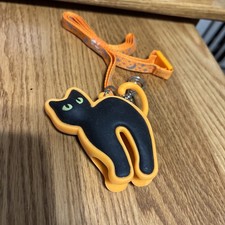 NEW. Bath & Body Works, Black Cat Pocket Bac Lanyard and or  Key Chain 