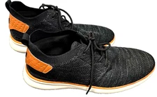 Bruno Marc Casual Stylish Comfortable Shoes Black Orange ZERO-01 -US 10.5