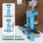 Aluminium Alloy Cabinet Drilling Positioning Aid Cabinet Hardware Jig With BrIPM