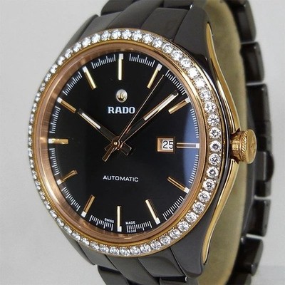 Rado HyperChrome Limited Edition Ceramic Diamonds Brown Automatic - R32177302 -