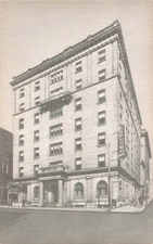 Richmond VA Virginia, The Capitol Hotel Advertising, Vintage Postcard