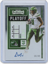 2020 Panini Contenders Playoff Ticket Autograph Denzel Mims Auto RC #/49