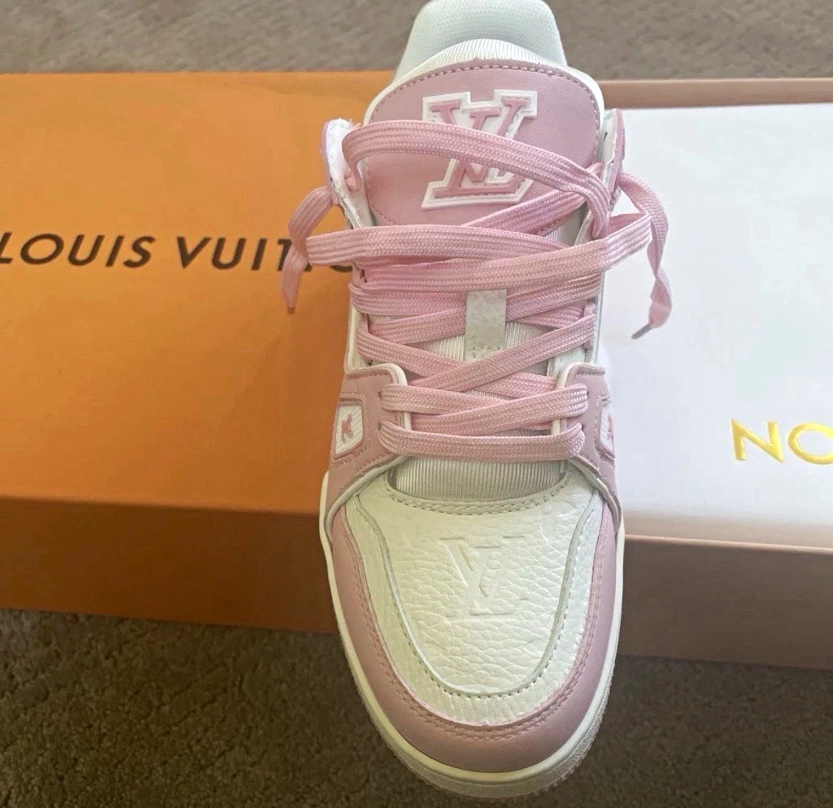 Louis Vuitton Pink Shoes for Women for sale | eBay