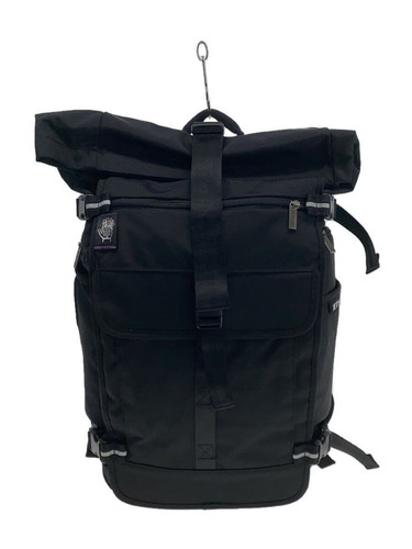 ETHNOTEK backpack rucksack polyester Black full pattern Used