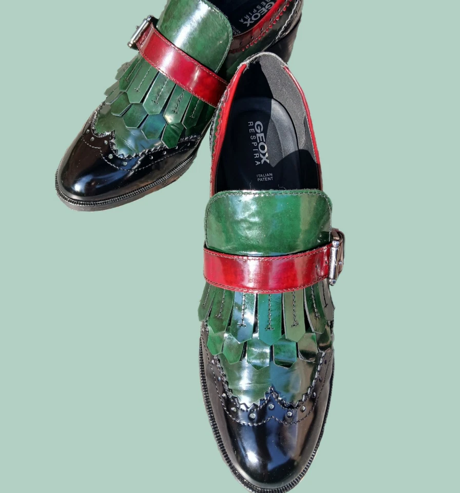 Geox Respira D94ESD 女式意大利鞋,8,5/41 码 — 第 2/4 张图片