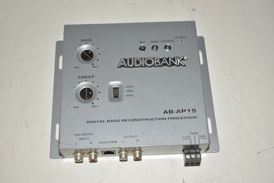 AUDIOBANK AB-AP15 DIGITAL BASS RESTORE RESTORATION PROCESSOR