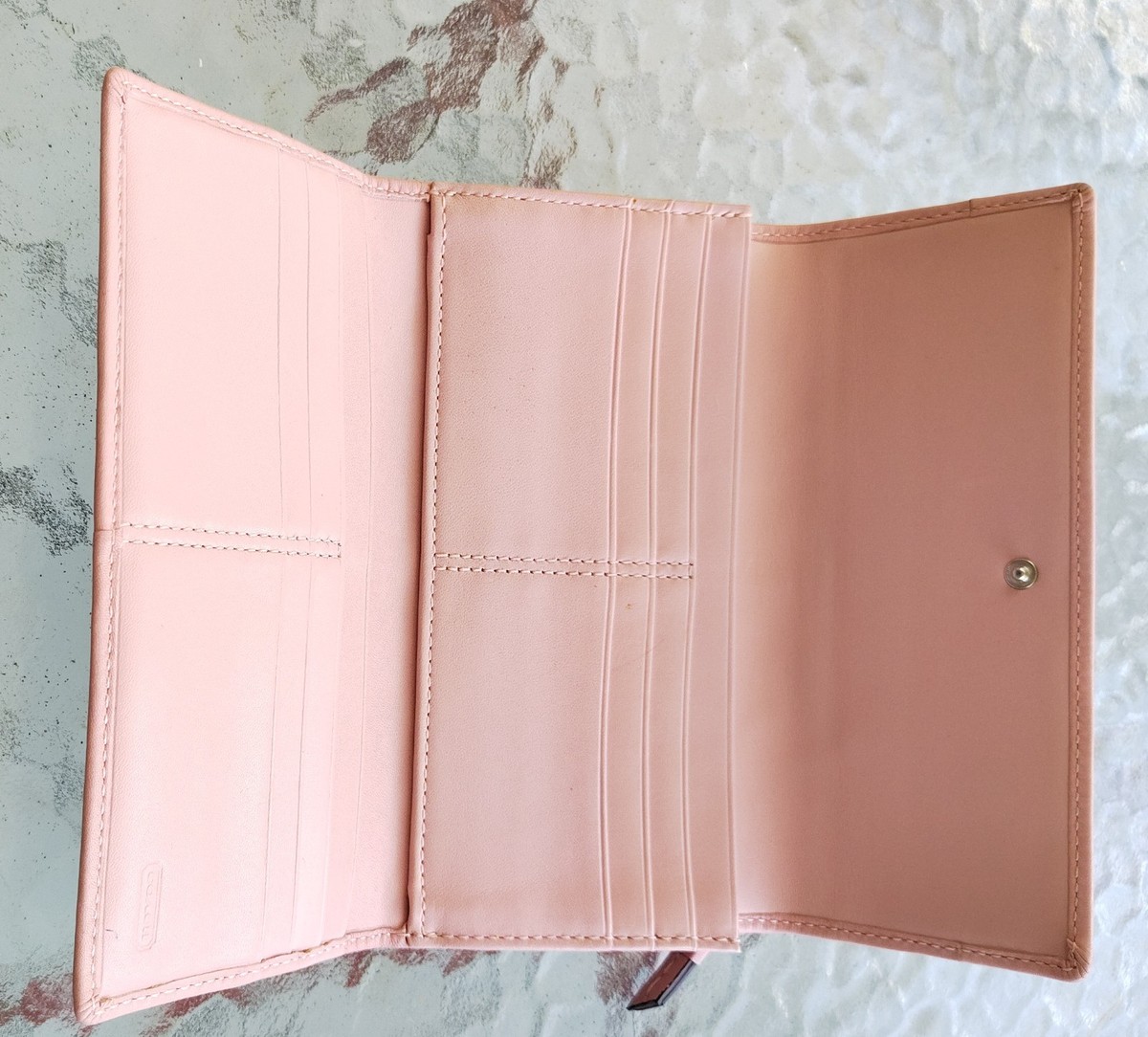 Coach LARGE F13732 Vintage Pink Soho Y2K Pleated Leather Shoulder