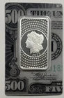 2023 50 GRAM PAMP SILVER BAR IN ASSAY