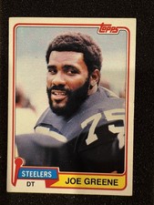 1981 Topps Set-Break #495 Joe Greene NR-MINT