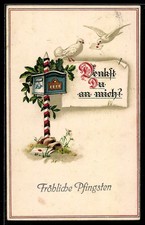 Künstler-AK Denkst du an mich? Briefkasten, ...