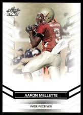 2013 leaf Draft #1 Aaron Mellette Rookie RC Elon football card. rookie card picture
