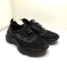 Capezio Black Dance Sneakers Womens 6.5 Split Sole Hip Hop Jazz Practice Shoes