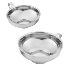 Imbuto per Conserve, 2 Confezioni di Accessori per Conserve in Acciaio Inox Imbuto da Cucina Ja4167