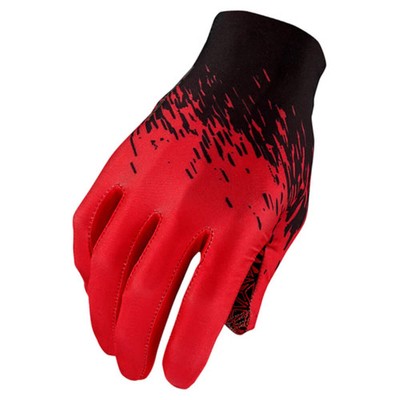 Supacaz SupaG Long Herren Vollfinger Fahrradhandschuhe Rot Small