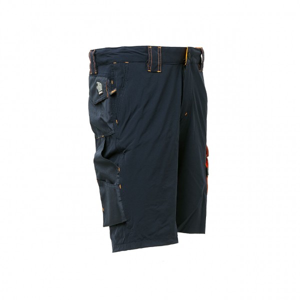 Short de travail MERCURY UPOWER bleu stretch multi-poches