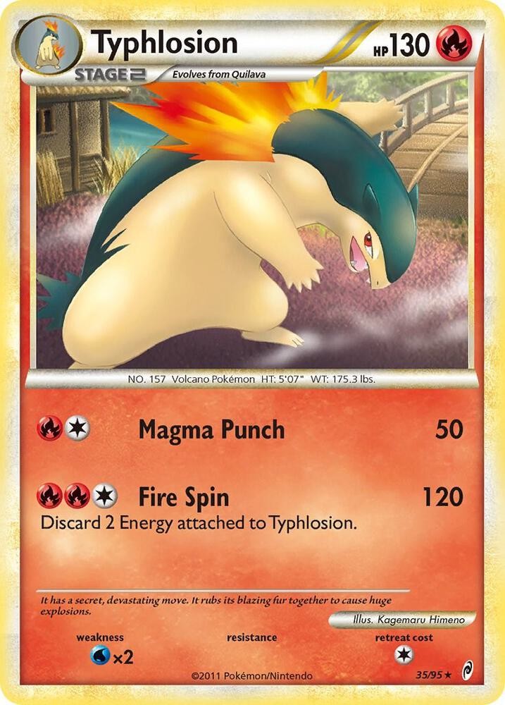 Typhlosion | 35/95 | Call of Legends | NM