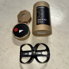 Canyon Cage CF SLX Borraccia Bicicletta Leggera in Fibra di Carbonio Nero 15 gm