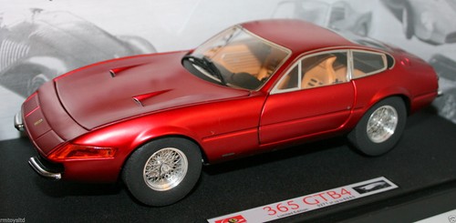 HOT WHEELS 1/18 - L2981 FERRARI 365 GTB4 - ELITE CANDY RED - Picture 2 of 3