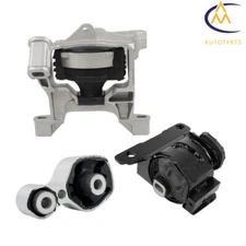 Ser of 3 Engine Motor & Transmission Mount For 2013-2018 Mazda 3 CX-5 Auto Trans