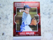Dodgers Jared Walker Signed Autographed 2014 Donruss Elite Extra Edition Mint