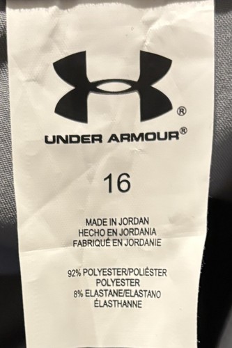 Lot Of 2 Under Armour Shorts Boys 16 Gray Blue Golf Chino Youth Kids - Picture 7 of 7