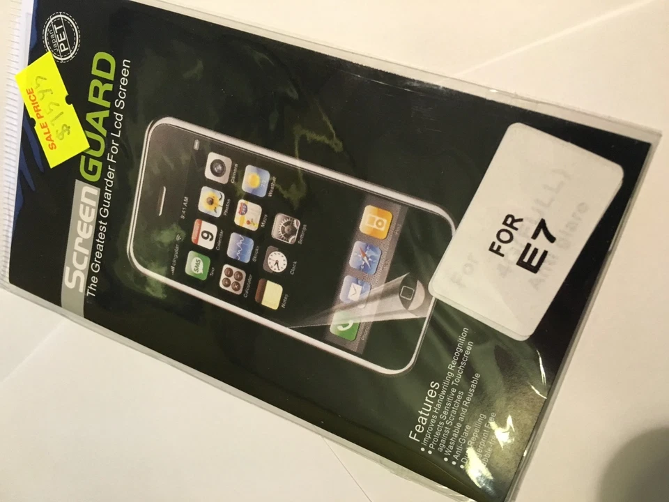 Protector Pantalla Nokia E7-00 Transparente SCG4494. Nuevo y precintado en pack. Foto 4 de 4