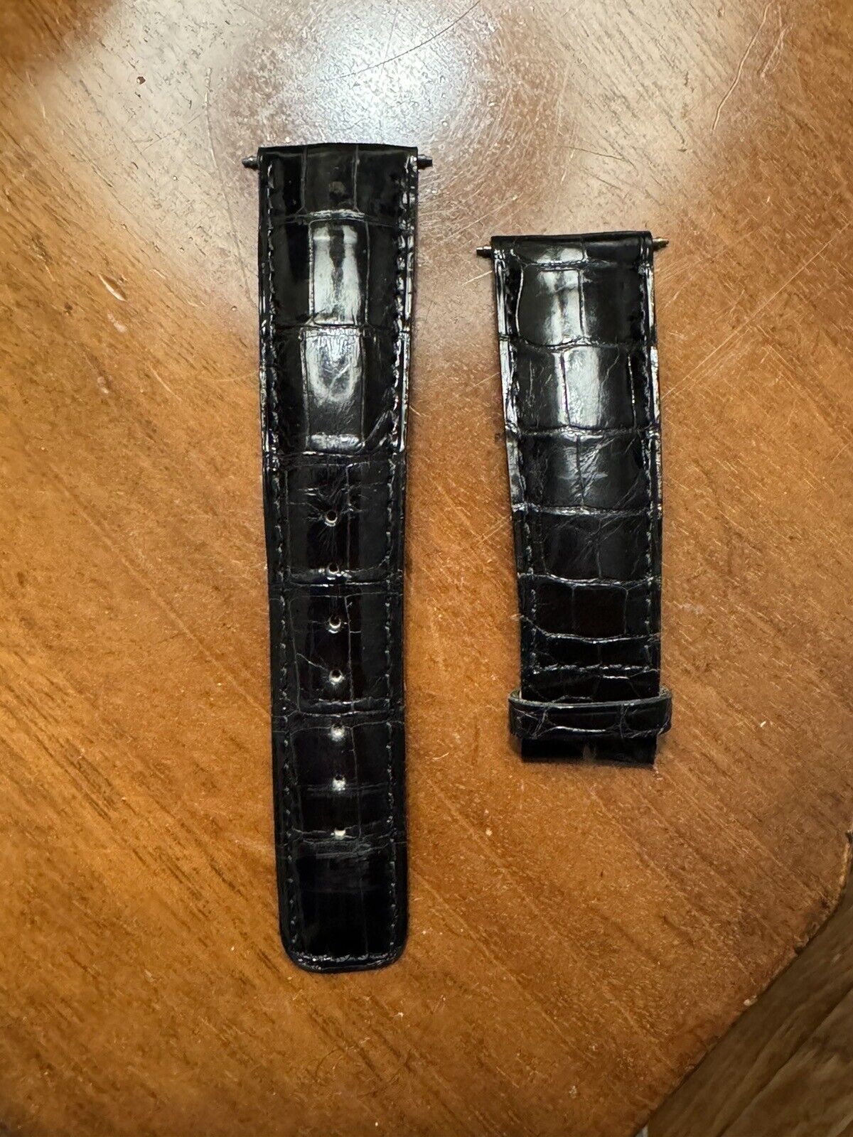Authentic IWC 22mm x 18mm Black Alligator Watch Strap Band OEM