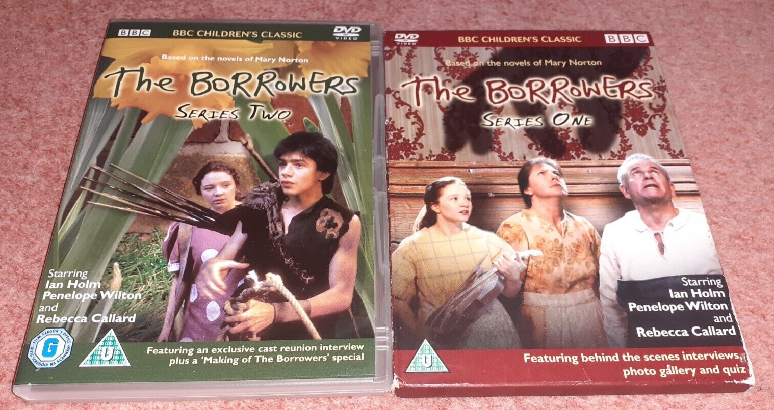 BBC, The Borrowers Series, 1 & 2 (1992) DVD's, Ian Holm, Penelope Wilton