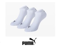 Puma - Socken - Sneaker - 6 Paar - Weiß - GrößE 39/42
