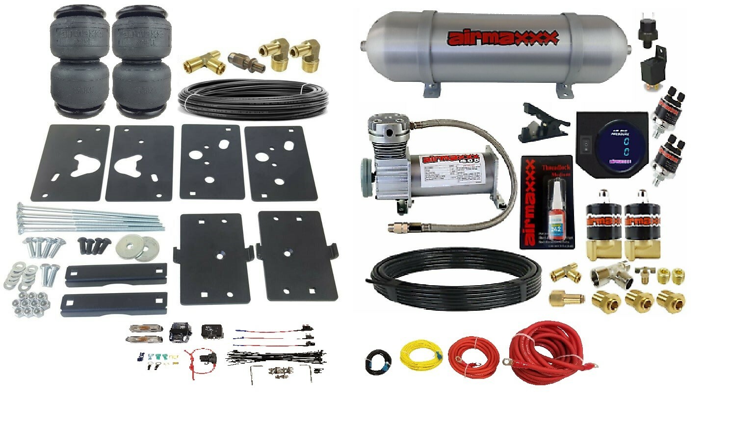 Air Tow Assist Kit Tank & Digital Gauge Control In Cab For 2014-2024 Ram  2500 | eBay