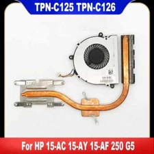 Original For HP 15-AC 15-AY 15-AF 250 G5 TPN-C125 TPN-C126 Cooling Fan Heatsink