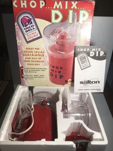 Taco Bell Kitchen Originals Mini Food Processor Salton 1998 Chop