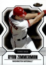 2007 Topps Finest #11 Ryan Zimmerman Washington Nationals