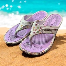 Paw Print Flip Flops Women's Size 9 New