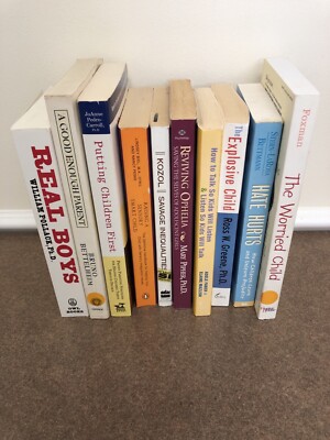 Lot of 10 Parenting Development Psychology Therapy Mental Self-Help Health Books