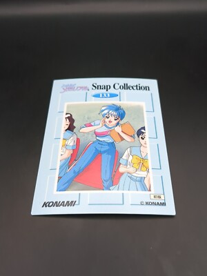 Saki Nijino #133 Tokimeki Memorial Collection Card KONAMI 1997-98