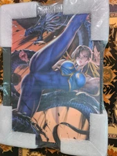 Goddess Fair Box Redemption Alita 3D Lenticular Framed Poster Anime Wall Art