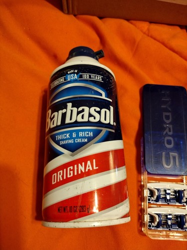 Shaving Supplies! Schick Hydro 5 Razor/Blades, Gillette Proglide Gel, Barbasol - Picture 3 of 4