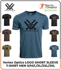 Vortex Optics Logo Short Sleeve T-Shirt Men S/M/L/XL/2XL/3XL Camo/Navy/Black