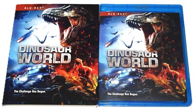 DINOSAUR WORLD Shout Factory OOP US Blu-ray with SLIPCOVER - LN & PLAYS PERFECT