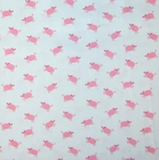 Farm Animal Fabric - Jack & Lulu EIEIO Pigs on White - Dear Stella YARD