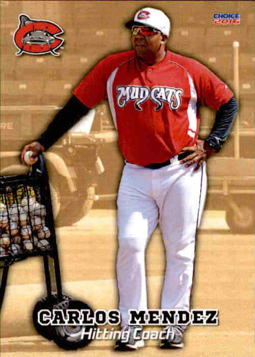 2016 Carolina Mudcats Choice 29 Carlos Mendez Caracas Venezuela VZ