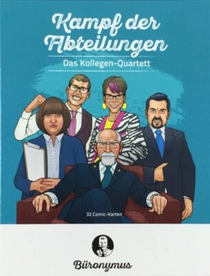 MARKENLOS Büronymus, Kampf der Abteilungen, Kollegen, Quartett