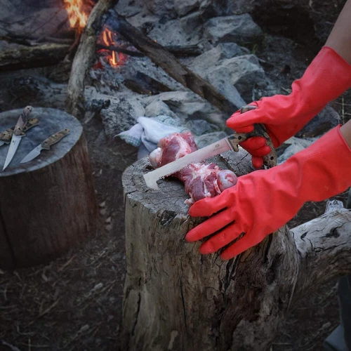 MOSSY OAK 8PC Hunting Field Dressing Kit Portable Butcher Game Processor Set NEW - Picture 6 of 10