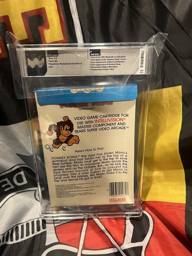 Donkey Kong Coleco 1982 Graded 8.5 No Seal Factory Made Original - Picture 6 of 6