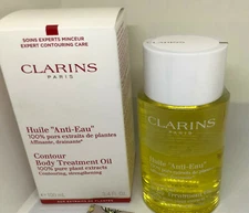 CLARINS PARIS CONTOUR BODY TREATMENT OIL  3.4oz/100ml FIRMING NOT SEALED NIB
