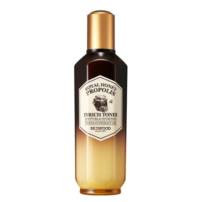 SKIN FOOD Royalhoney Propolis Enrich Toner 160ml Hydrating Toner Korean Cosmeti