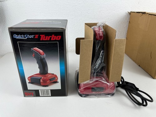 De colección 1984 SVI Quickshot II Turbo Joystick Controlador Atari 800/C64/Amiga Lote 6 - Imagen 8 de 24