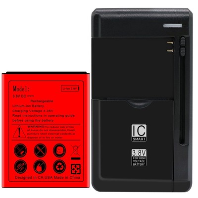 Superior Quality 2980mAh Li_ion Battery Charger f Samsung Galaxy S III Mini i819